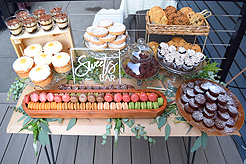 A GARDEN WEDDING RECEPTION